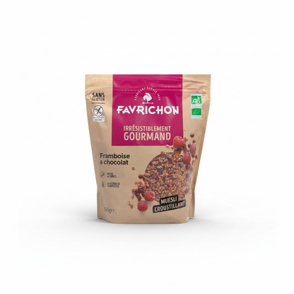 Muesli croustillant framboise chocolat 500g - 3111900350557