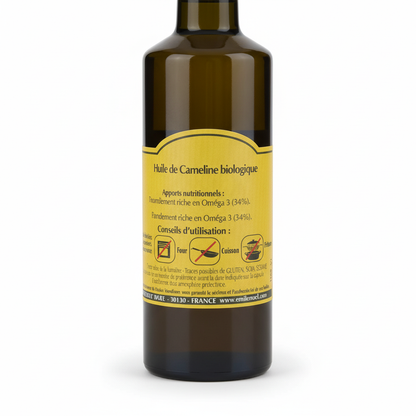 émile Noël -- Huile vierge de cameline bio (origine France) - 250 ml