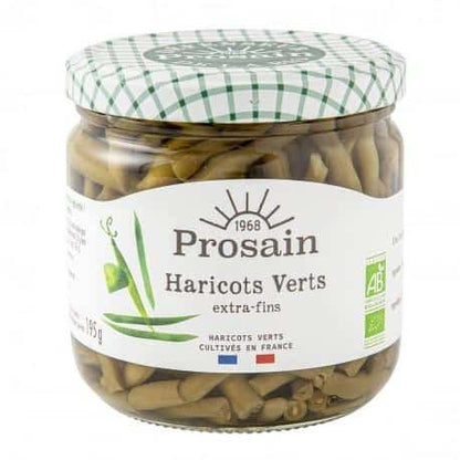 Prosain -- Haricots verts extra-fins cueillis et rangés à la main - 330 g