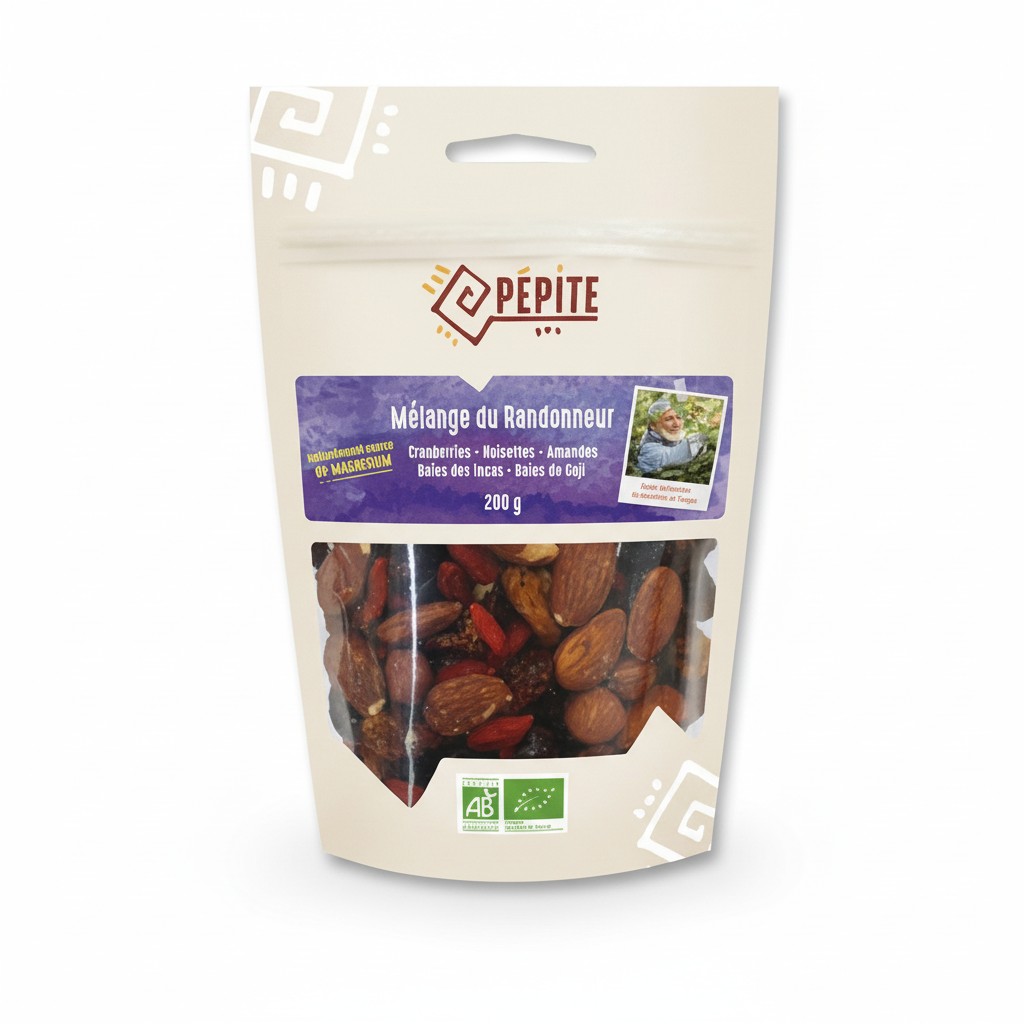 Pépite  -- Mélange du randonneur bio - 200 g