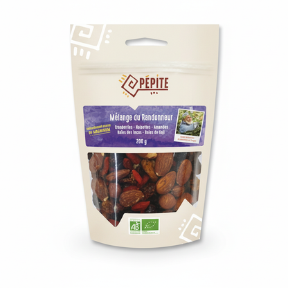 Pépite  -- Mélange du randonneur bio - 200 g